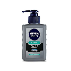 Nivea Men All-in-1 Oil Control Facewash With Cooling Menthol 150ml - Face Care | Desimart