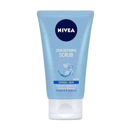 Nivea Skin Refining Scrub Normal Skin With Vitamin E 150ml - Face Care | Desimart