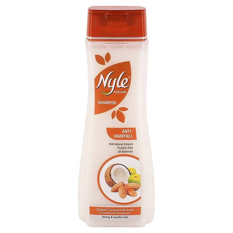 Nyle Anti Hairfall Shampoo With Almond Coconut Milk 400ml - Hair Care | Desimart