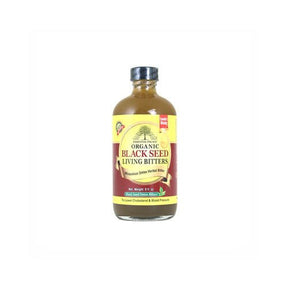 Organic Black Seed Living Bitters Lowers Cholesterol & Blood Pressure 16 oz - Beverages | Desimart