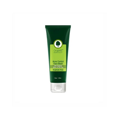 Organic Harvest Acne Control Face Wash 100 g - Face Wash | Desimart