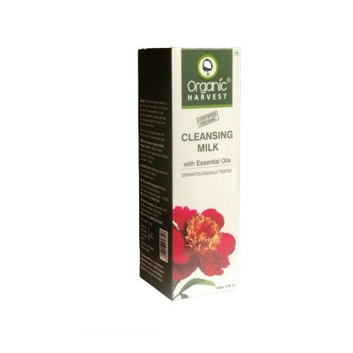Organic Harvest Cleansing Milk With Essential Oils 100 ml - cosmetic | Desimart