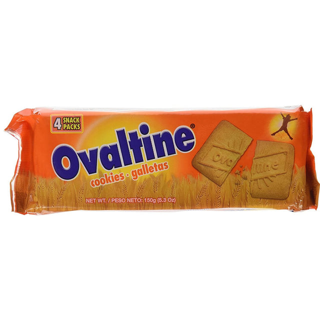Ovaltine Cookies Biscuits Galletas 150 Grams (5.3 OZ) - Cookies & snacks | Desimart
