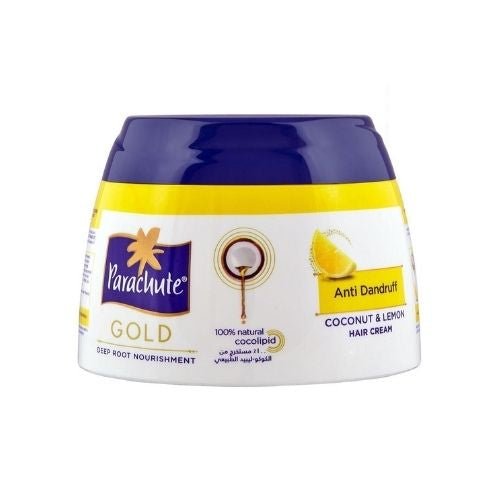Parachute Gold Anti Dandruff Hair Cream With Coconut & Lemon 140ml (4.63oz) - Hair Care | Desimart