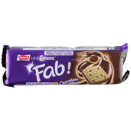 Parle Hide & Seek Fab Chocolate Cookies 3.94 OZ (112 Grams) - Cookies & snacks | Desimart