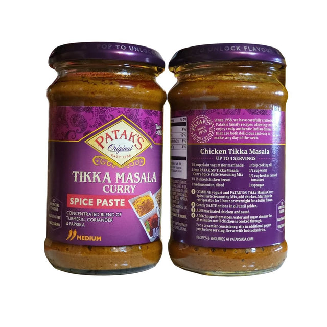 Pataks Tikka Masala Curry Spice Paste Mild 10oz - Paste | Desimart