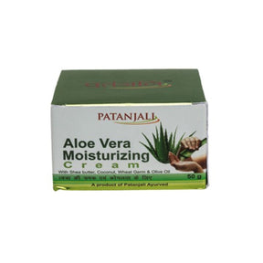 Patanjali Aloe Vera Moisturizing Cream 50 g - Creams & Moisturizers | Desimart
