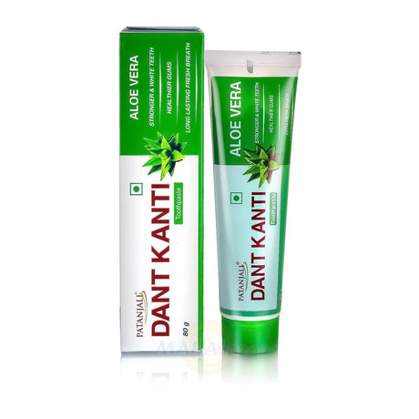 Patanjali Dant Kanti Aloevera Toothpaste 80g - Oral care | Desimart