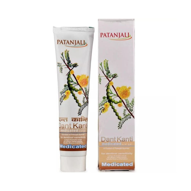Patanjali Dant Kanti Medicated Toothpaste Oral Gel 100g - Oral care | Desimart
