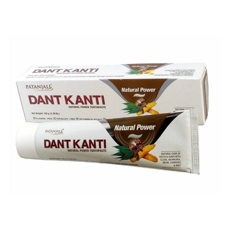 Patanjali Dant Kanti Natural Power Toothpaste Fluoride Free 150g - Oral care | Desimart