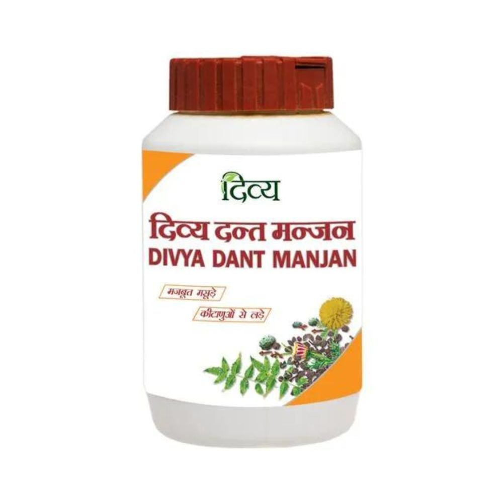 Patanjali Divya Dant Manjan Tooth Powder Ayurvedic 100g - Oral care | Desimart