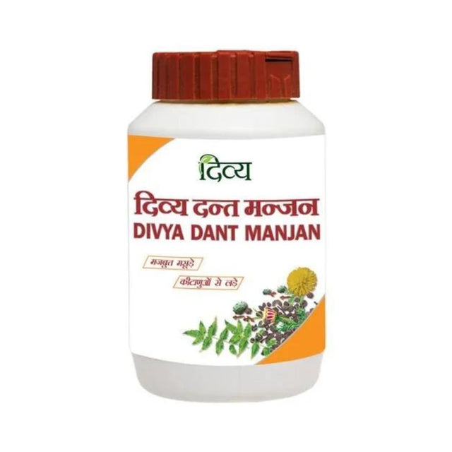 Patanjali Divya Dant Manjan Tooth Powder Ayurvedic 100g - Oral care | Desimart