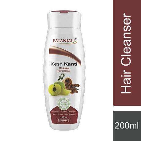Patanjali Kesh Kanti Shikakai Shampoo 200 ml - Hair Care | Desimart
