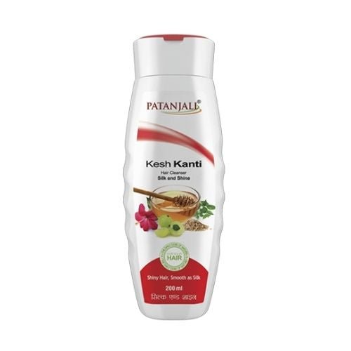 Patanjali Kesh Kanti Silk and Shine Shampoo 200 ml - Cosmetics | Desimart