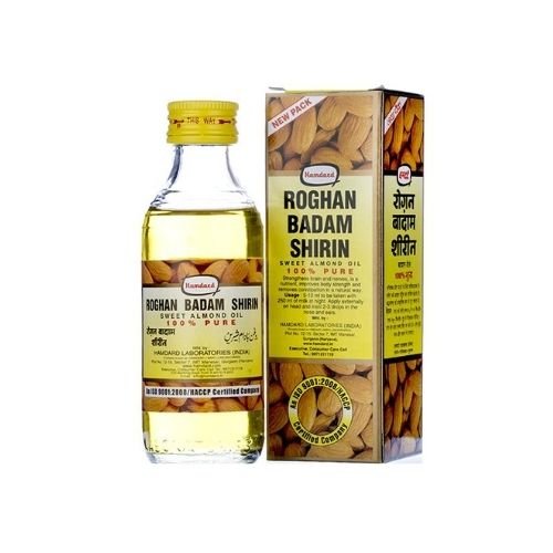 Patanjali Roghan Badam Shirin Sweet Almond Oil 100% Pure 60ml (2.02oz) - Health Plus | Desimart
