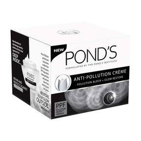 Ponds Anti-Pollution Creme Pollution Block & Glow Restore 50g - Face Care | Desimart