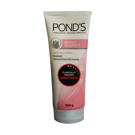 Ponds Bright Beauty Spot Less Glow Face Wash 100g - Singh Cart