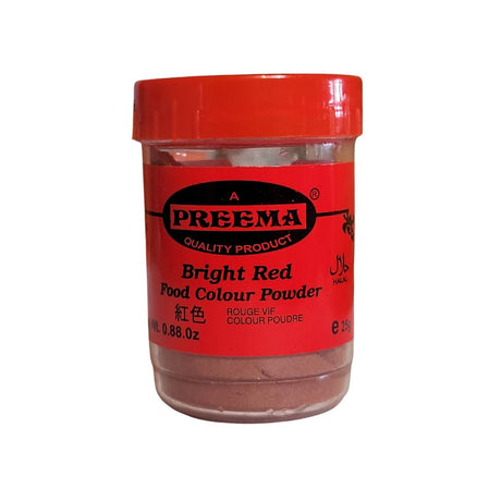 Preema Red Food Colour Powder 25g - Food Colour | Desimart