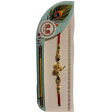 Rakhi Krishan Bhagwan Chain Golden Colour Beautiful Rakhis - Singh Cart