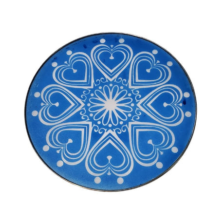 Resuable Flower Rangoli Stencils Steel Net 12 Inch - Desimart