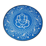 Resuable Ganesh Ji Rangoli Stencils Steel Net 12 Inch - Desimart