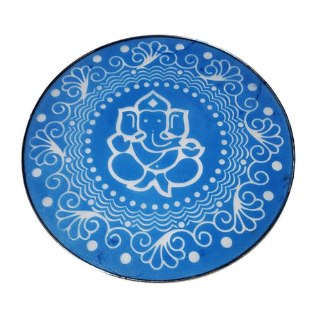 Resuable Ganesh Ji Rangoli Stencils Steel Net 12 Inch - Desimart