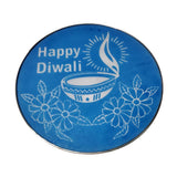 Resuable Happy Diwali Rangoli Stencils Steel Net 12 Inch - Singh Cart