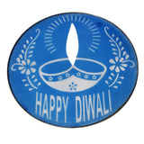 Resuable Happy Diwali Rangoli Stencils Steel Net 12 Inch - Singh Cart