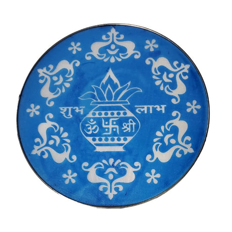 Resuable Rangoli Stencils Beautiful Design Steel Net 12 Inch - Desimart