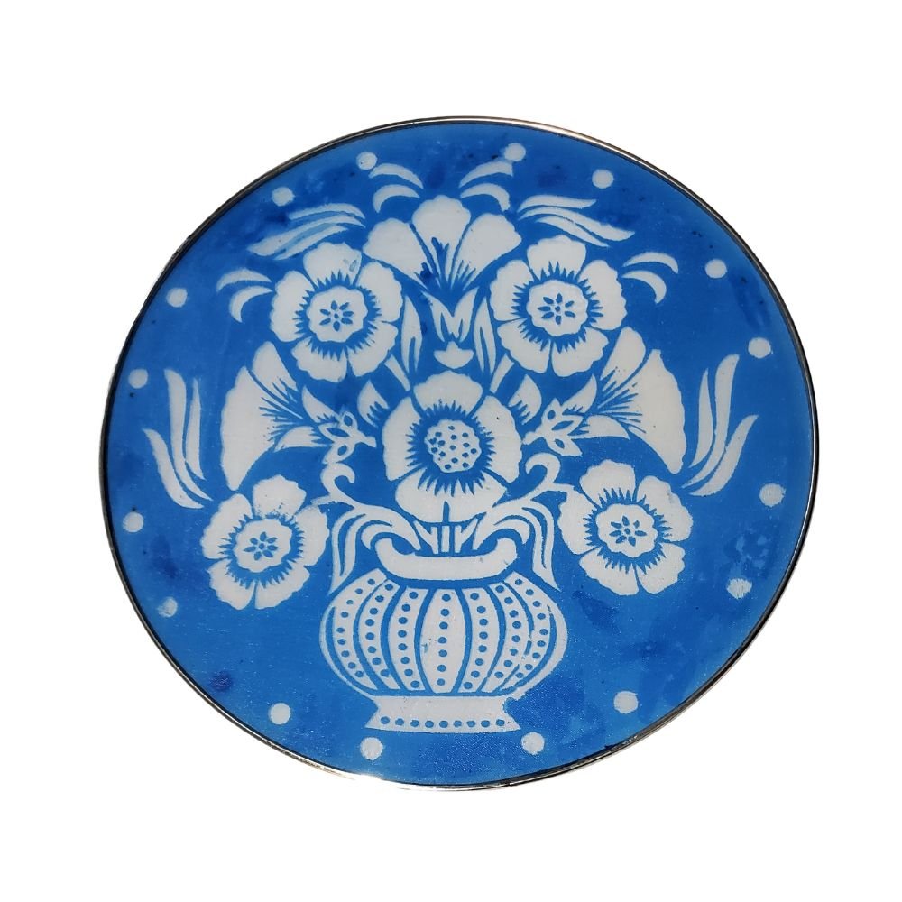 Resuable Rangoli Stencils Beautiful Design Steel Net 12 Inch - Desimart