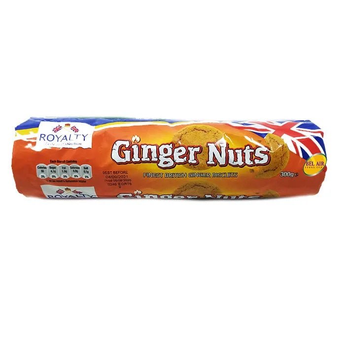 Royalty Ginger Nuts Biscuits (Original taste) 300 Grams - Cookies & snacks | Desimart