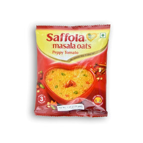 Saffola Masala Oats peppy Tomato 39g (Pack of 12) - Ready to eat | Desimart