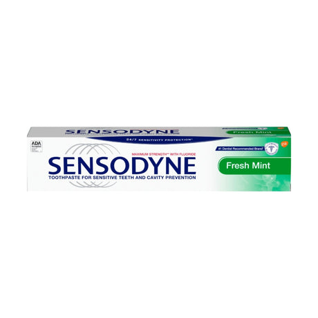 Sensodyne Fresh Mint Toothpaste For Sensitive Teeth 150g (Pack of 3) - Oral care | Desimart