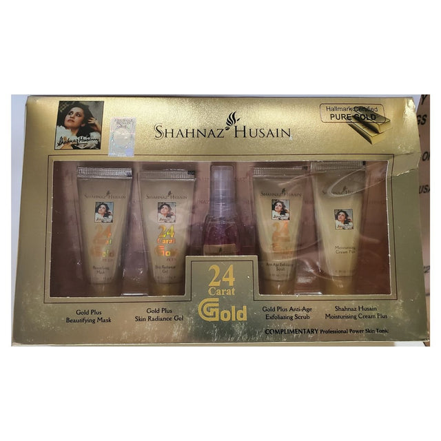 Shahnaz Husain 24 Carat Gold Kit Hallmark Certified Pure Gold 55g - Face Care | Desimart