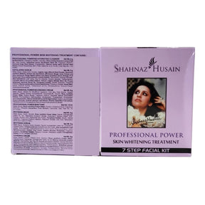 Shahnaz Husain Professional Power Skin Whitening Treatment 7 Step Facial Kit 63g - Face Care | Desimart