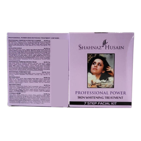 Shahnaz Husain Professional Power Skin Whitening Treatment 7 Step Facial Kit 63g - Face Care | Desimart