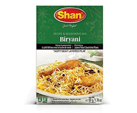 Shan Biryani Masala Recipe And Seasoning Mix 50G - Spices | Desimart