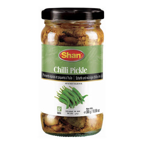 Shan Chilli Pickle Hot & Tangy Chilies Pickled in Oil 300g - Pickles & Chutney | Desimart