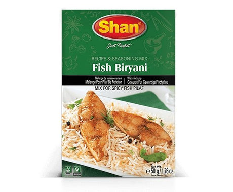 Shan Fish Biryani Recipe and Seasoning Mix 50g - Spices | Desimart