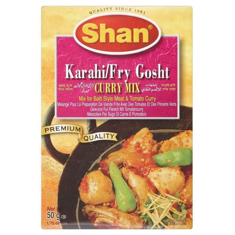Shan Karahi Curry Mix 50g - Spices | Desimart