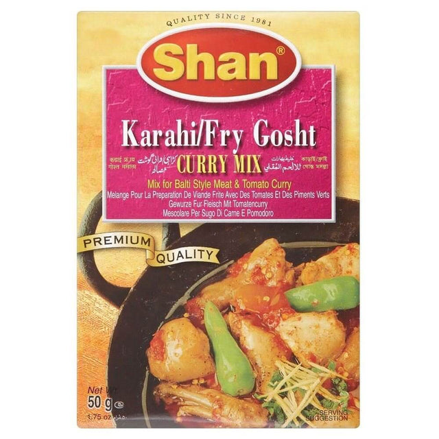 Shan Karahi Curry Mix 50g - Spices | Desimart