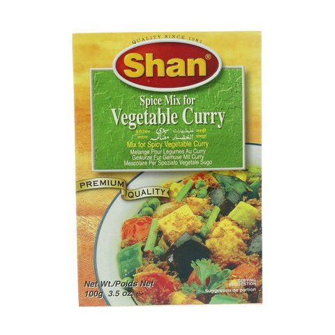 Shan Vegetable Curry Mix 100g - Spices | Desimart