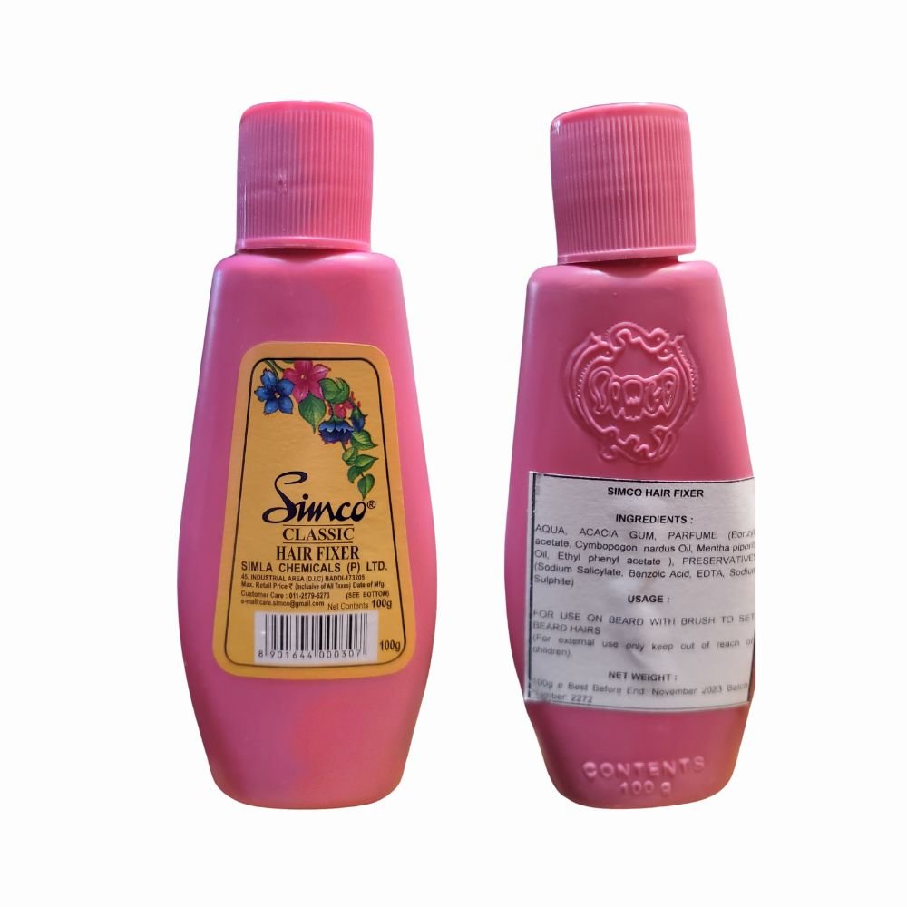 Simco Hair Fixer Classic Pink 500g (17.64oz) - Singh Cart