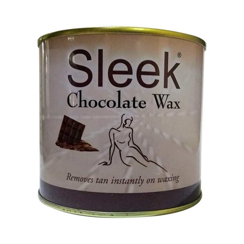 Sleek Chocolate Wax Removes Hair Tan Instantly On Waxing 250g - Singh Cart