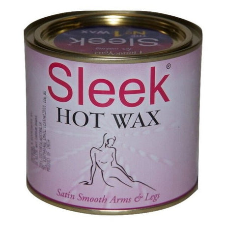 Sleek Hot Wax Satin Smooth Arms And Legs 600g - Body Care | Desimart