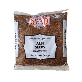Swad Alsi Seeds Flax Seeds Premium Quality 400g - Herbs & Spices | Desimart