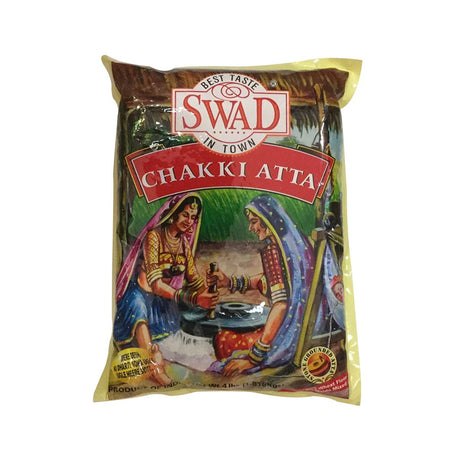Swad Chakki Atta 4lbs - Atta | Desimart