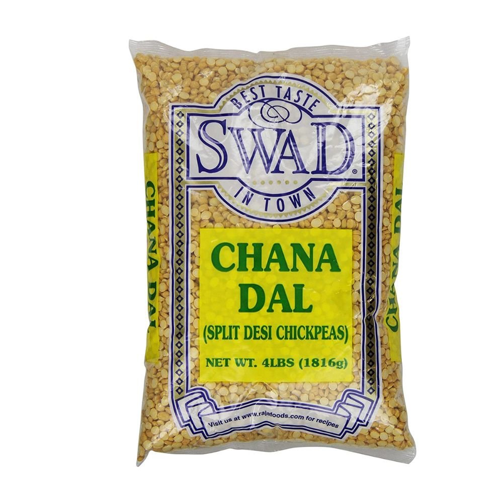 Swad Chana Dal Split Desi Chickpeas 4lbs - Dals & Beans | Desimart