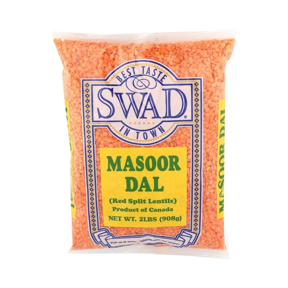 Swad Masoor Dal Split Red Split Lentils 4lbs - Singh Cart