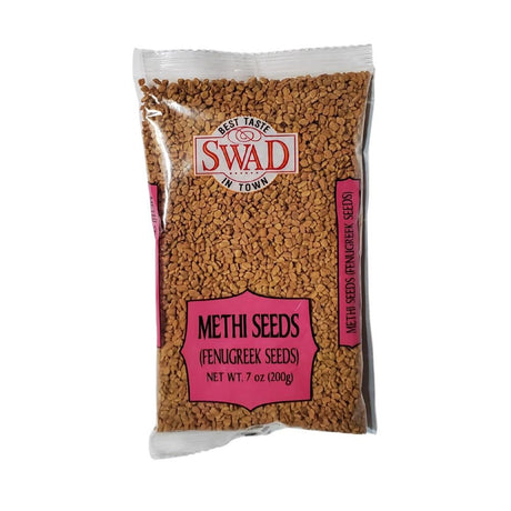 Swad Methi Seeds Fenugreek Seeds 200g - Spices | Desimart